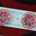 Orecchini Bottoncini Crystal Rame&Pink