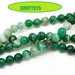 perla in pietra in agata verde 8 mm
