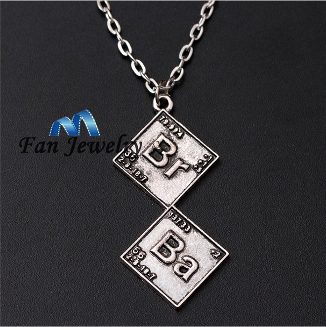 Collana Breaking Bad Bromo + Bario Gioielli Collane di Fantas