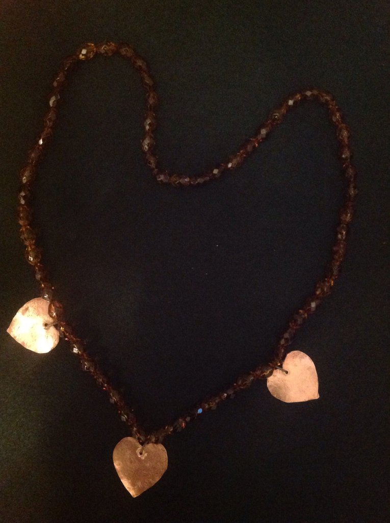 Collana lunga con pietre in resina acquamarina - Gioielli - Collane... | su