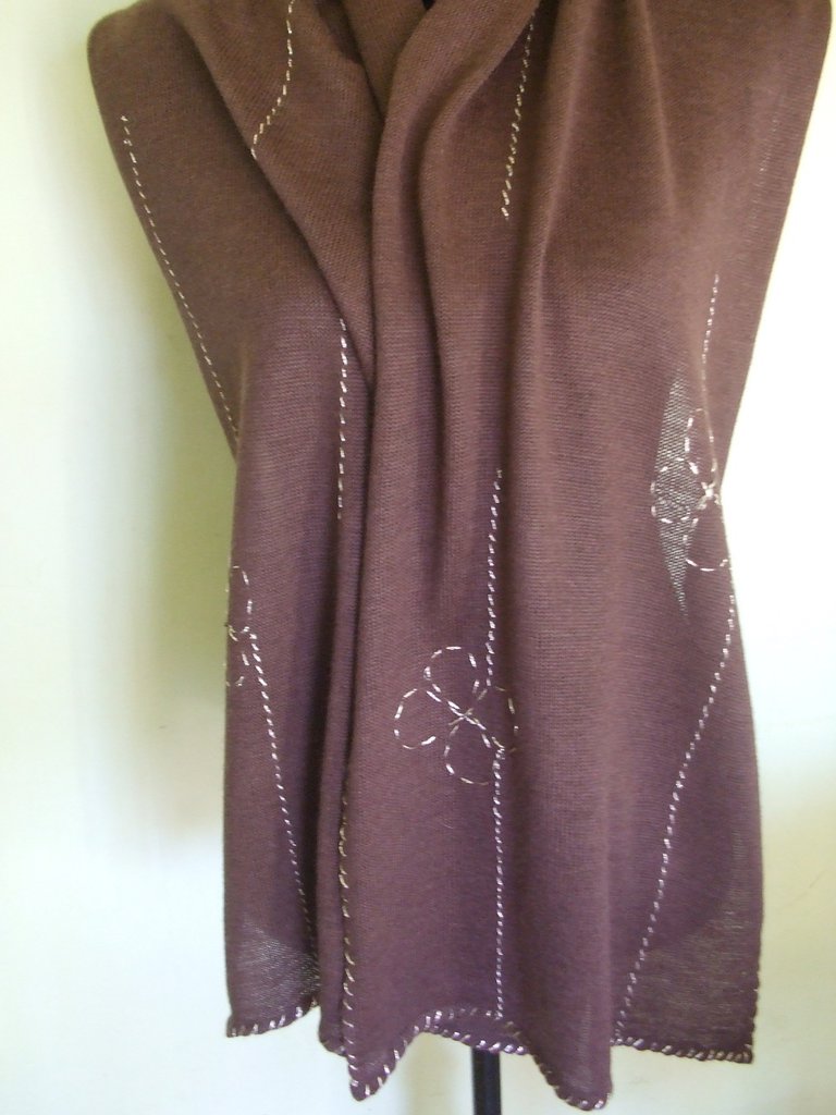 Schema Scialle Ai Ferri Conchiglie Modello Di Emma Fassio