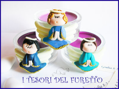 12 "Fufufangel BLU TURCHESE AZZURRO " segnaposto portacandela Angelo, angioletto, Bomboniera Nascita, Comunione, Cresima 12 "Fufufangel BLU TURCHESE AZZURRO " segnaposto portacandela Angelo, angioletto, Bomboniera Nascita, Comunione, Cresima