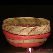 Bowl Lava - Svuotatasche in vetro di Murano