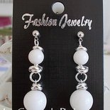 Collana Torchon in Corniola Striata, Giada Bianca e Argento 925