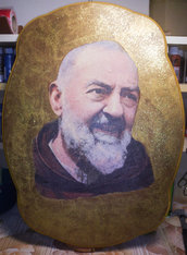 Quadro padre Pio