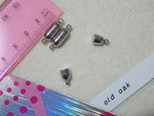 chiusura magnetica argento lucido mm13x6