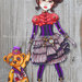 Steampunk and teddybear-Paper doll