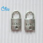 4 charms lucchetto con cuoricino