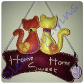 Fuori porta aMici "Home Sweet Home" personalizzato