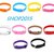 Bracciale Braccialetto in Silicone con Fibbia 21 cm