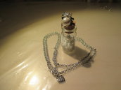 Collana lunga Rare Pearls bottle miniatura