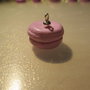 Ciondolo in fimo rosa stile macaron