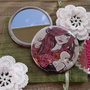 Specchietto-Rose Red-pocket mirror 2.25 inch (5.6cm)