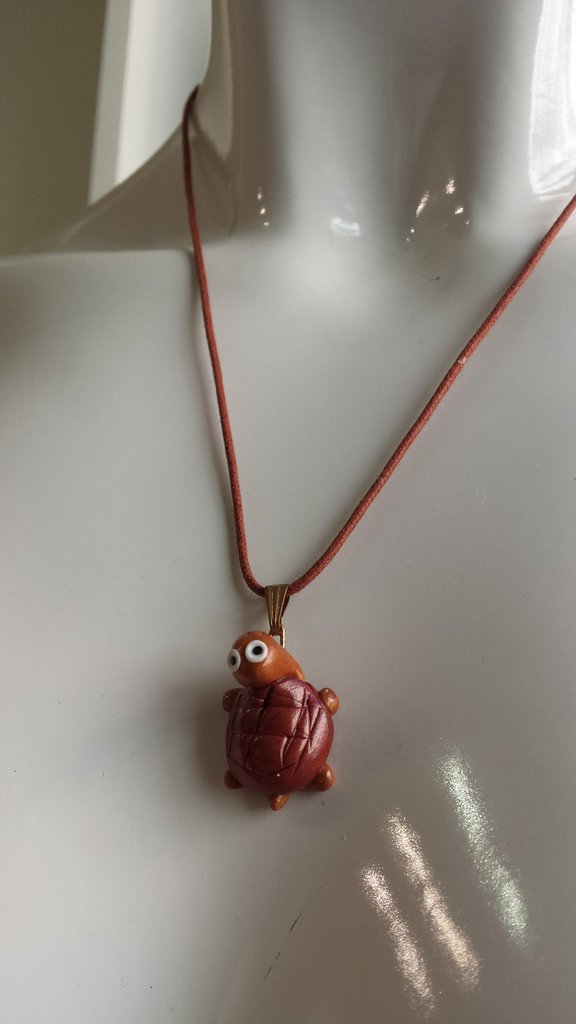 Collana Cristallo Ceco Tartaruga Collana Con Tartaruga Pendente - Life