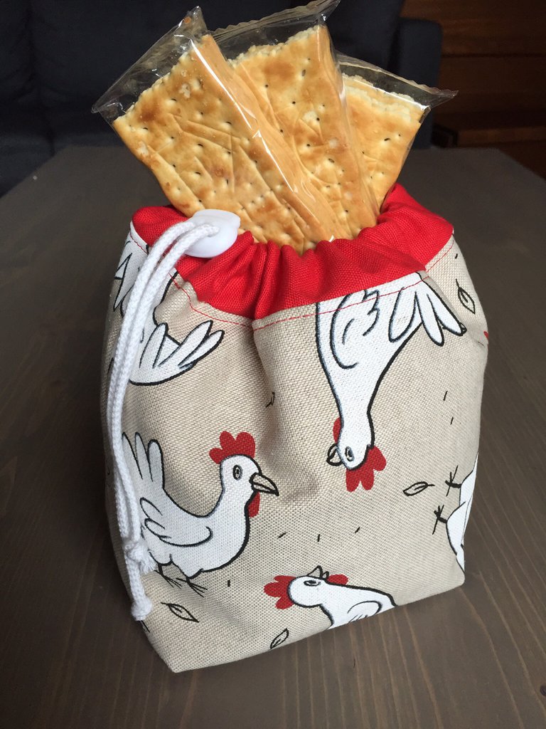 Cestino Portapane In Cotone Double-Face | Diametro 17 Cm | Antimacchia E Pieghevole | Grigio Chiaro/Scuro - Foto 2