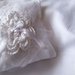 "Fiocco di neve" cuscino porta fedi