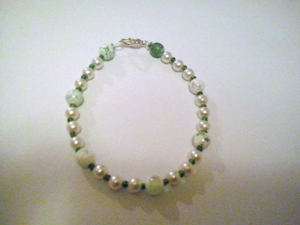 Bracciale Con Pietra Preziosa Di Peridoto Verde Naturale Bracciale Fatto A Mano Bracciale Minimalista Bracciale Da Sposa Regali Per Lei Bracciale Con Più Pietre - Italia - Foto 10
