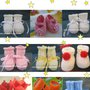 scarpine neonato 3 paia, scegli 1 colore e 3 modelli su 9!