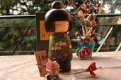 Bambola giapponese, Kokeshi Fontana(M) A490136