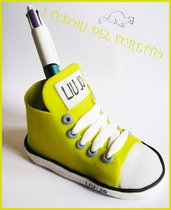 Riservato per Claudia " Portapenne Sneakers Liu Jo Personalizzata" 