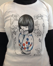 Japan Primavera, T-shirt Kokeshi
