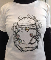 Japan Primavera, T-shirt Maneki Neko