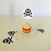 60 Cupcake toppers 'Pirati' personalizzati per la festa di compleanno a tema del vostro bambino!