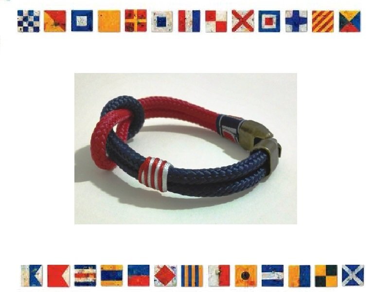 Bracciale Uomo Corda, Sportivo, Surfer, Marinaio, Lifestyle - 9