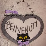 Targa Decorativa Da Parete In Metallo, Stile Retrò, Motivo - copertina