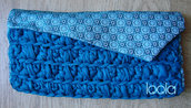 borsa in fettuccia e stoffa borsa in fettuccia e stoffa