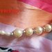  Collana EUFROSINE - Collana in filo di metallo morbido con perle
