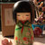Bambola giapponese, Kokeshi Umematsuri - A490269