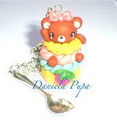 collana cupcake bear