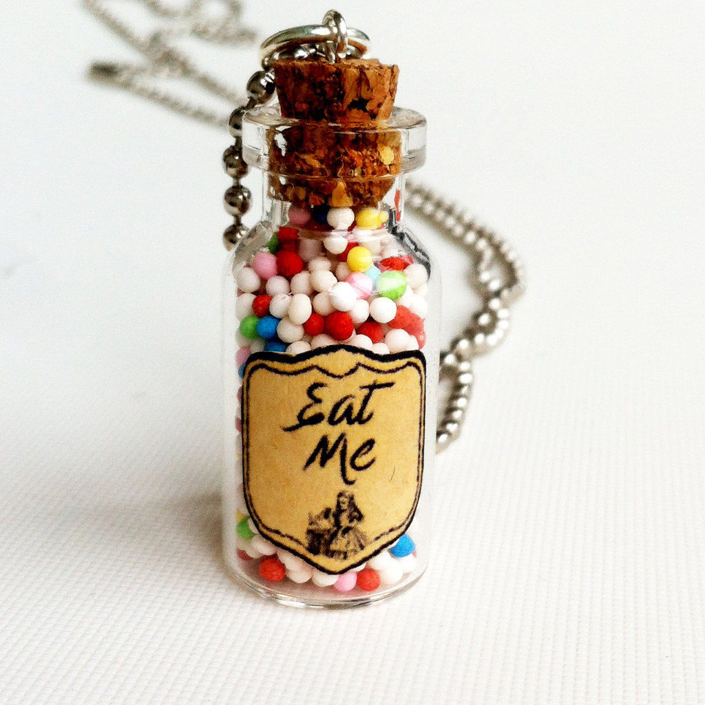 Orecchini Alice Nel Paese Delle Meraviglie - Eat Me Drink Me Alice Earrings - CuteChèri - Foto 8