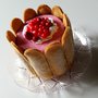 Torta decorativa "Semifreddo ai ribes e fragoline di bosco"