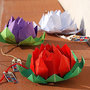 Segnaposto Origami fiore di loto