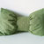Cuscino fiocco verde arredo