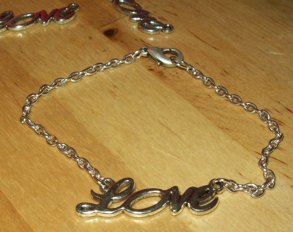 YA4749 Bracciale Regolabile I Love You In 100 Lingue Con Zirconi - Gioiello In Acciaio Per Mamma, Figlia, Amiche, Fidanzata - 4
