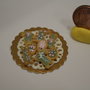 Vassoio con miniature di biscotti 1:12 di Pasqua