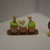 Vassoio con miniature di CUPCAKES per doll house a tema pasquale