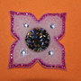 Magnete handmade Lux bordo fucsia