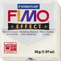 Panetto Fimo Effect 56 gr. - n. 08 bianco metallico