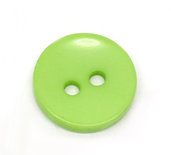 Set 10 bottoni 15 mm - Verde