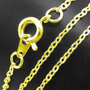 base collana finita  in ottone colore oro