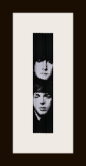 PDF schema bracciale Beatles in stitch peyote pattern - solo per uso personale 