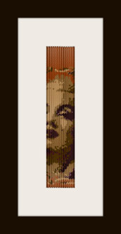 PDF schema bracciale Marilyn 7 in stitch peyote pattern - solo per uso personale 