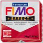 Panetto Fimo Effect 56 gr. - n. 28 rosso rubino metallico