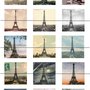 Torre Eiffel quadrato 25 mm