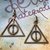 Orecchini Harry Potter I doni della morte bronzo
