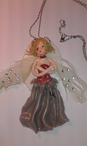 COLLANA ANGELO IN FIMO